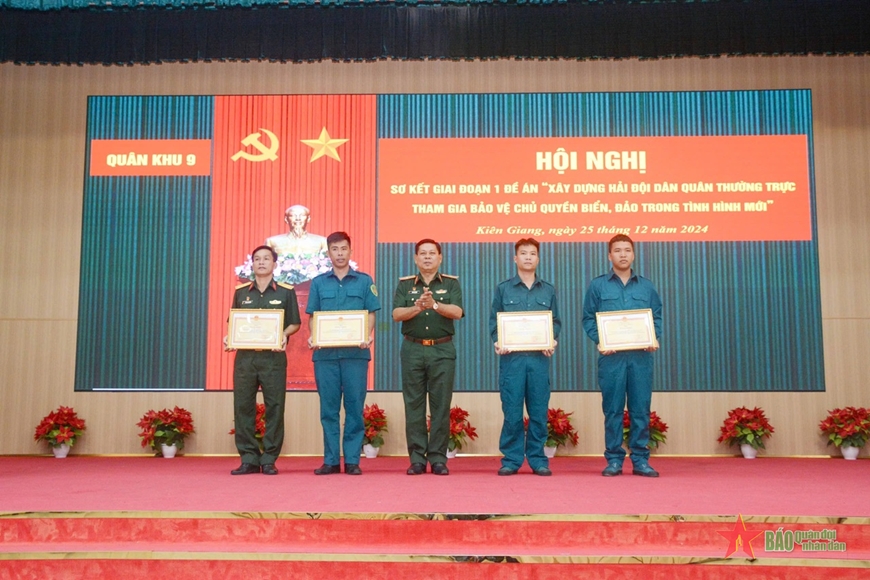 Quân khu 9: Phát huy vai trò Hải đội dân quân thường trực