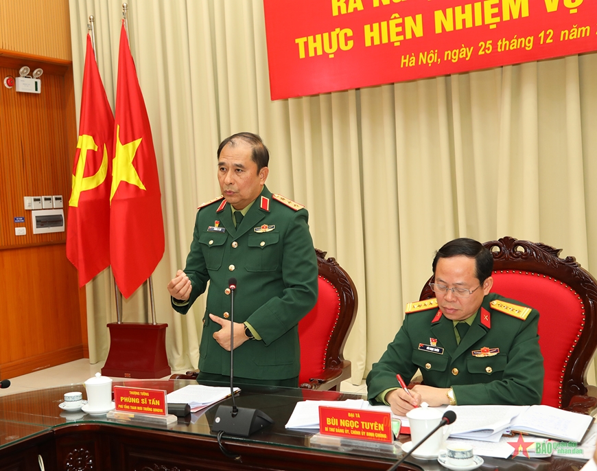 Đảng ủy Binh chủng Pháo binh ra Nghị quyết lãnh đạo thực hiện nhiệm vụ năm 2025