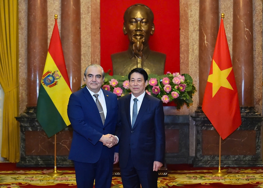 Chủ tịch nước Lương Cường tiếp Đại sứ các nước trình quốc thư