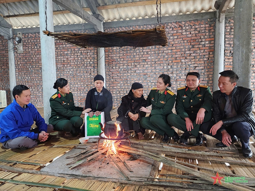 Phụ nữ Quân đội: Xuân ấm nơi biên cương địa đầu Tổ quốc