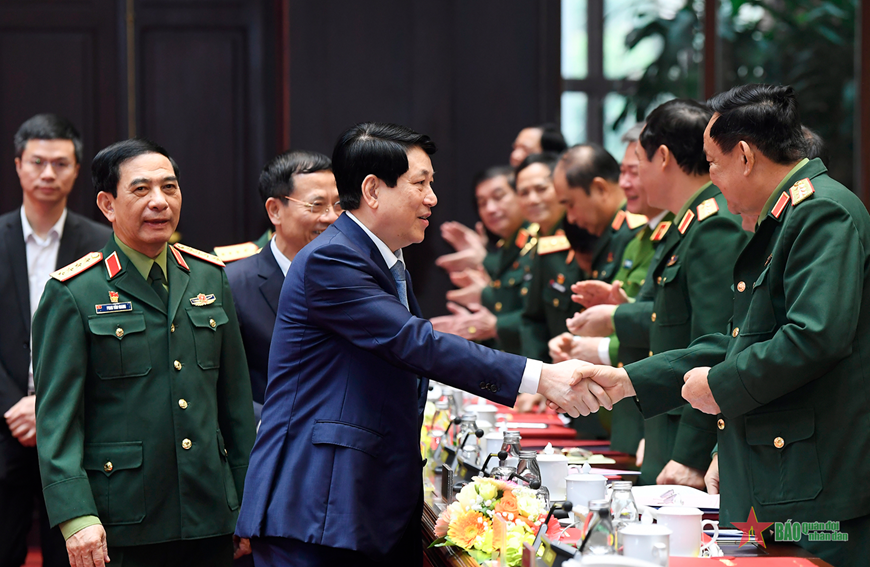 Chủ tịch nước Lương Cường dự, chỉ đạo Hội nghị Quân chính toàn quân năm 2024
