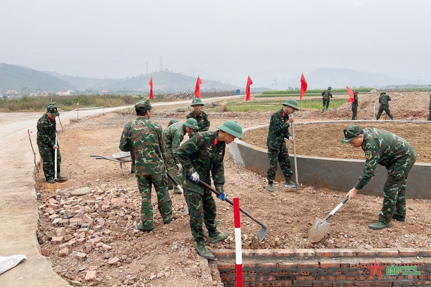 LLVT tỉnh Quảng Ninh hành quân dã ngoại làm công tác dân vận giai đoạn 2 năm 2024