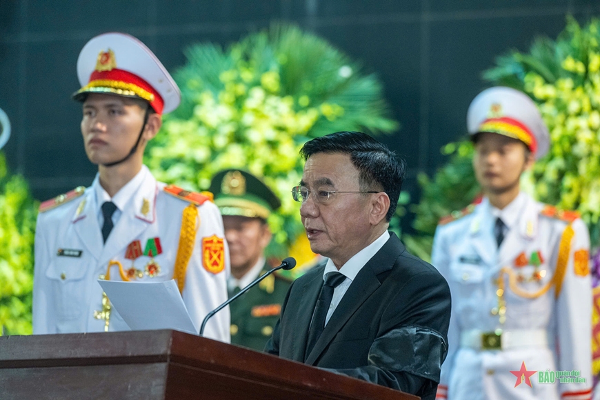Cử hành trọng thể Lễ truy điệu, Lễ an táng đồng chí Đại tướng Nguyễn Quyết
