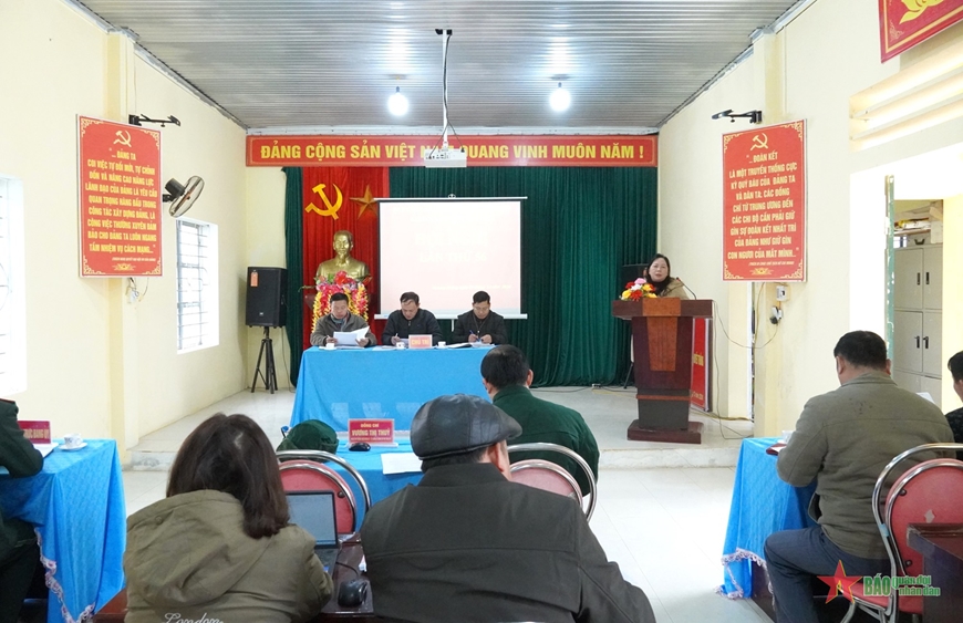 Xã Thượng Phùng (Mèo Vạc, Hà Giang) xây dựng khu vực biên giới vững mạnh, toàn diện