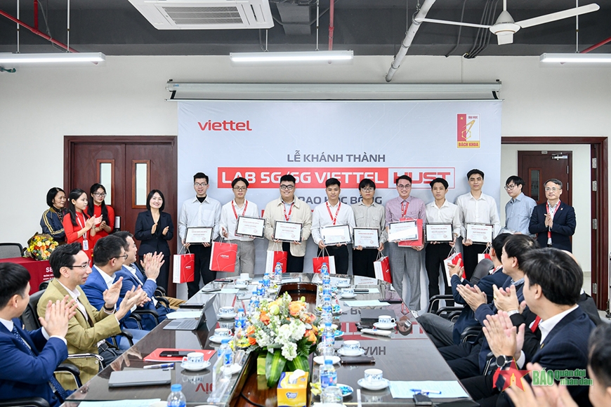 Viettel và Đại học Bách khoa Hà Nội khai trương phòng thí nghiệm nghiên cứu 5G/6G