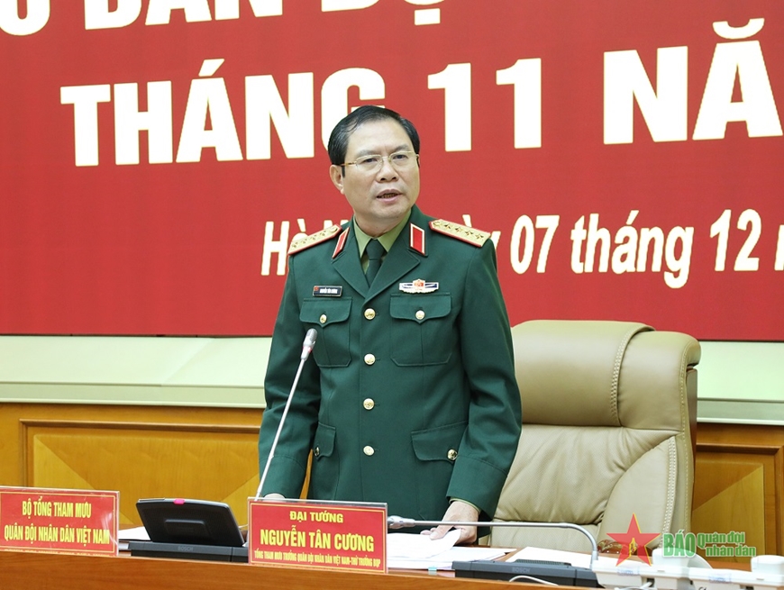 Bổ nhiệm lại Đại tướng Nguyễn Tân Cương giữ chức Thứ trưởng Bộ Quốc phòng