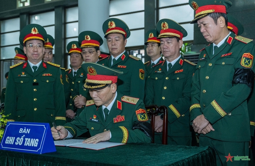 Cử hành trọng thể Lễ viếng đồng chí Đại tướng Nguyễn Quyết