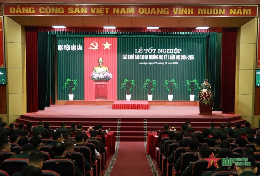 Học viện Hậu cần: Góp phần cung cấp những sĩ quan hậu cần, kỹ thuật ưu tú cho quân đội