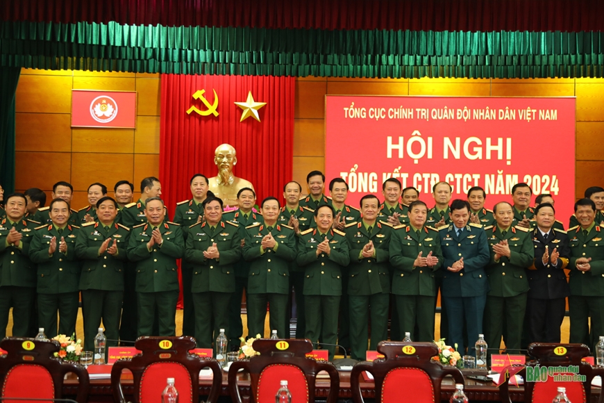 Tổng cục Chính trị Quân đội nhân dân Việt Nam tổng kết công tác Đảng, công tác chính trị năm 2024