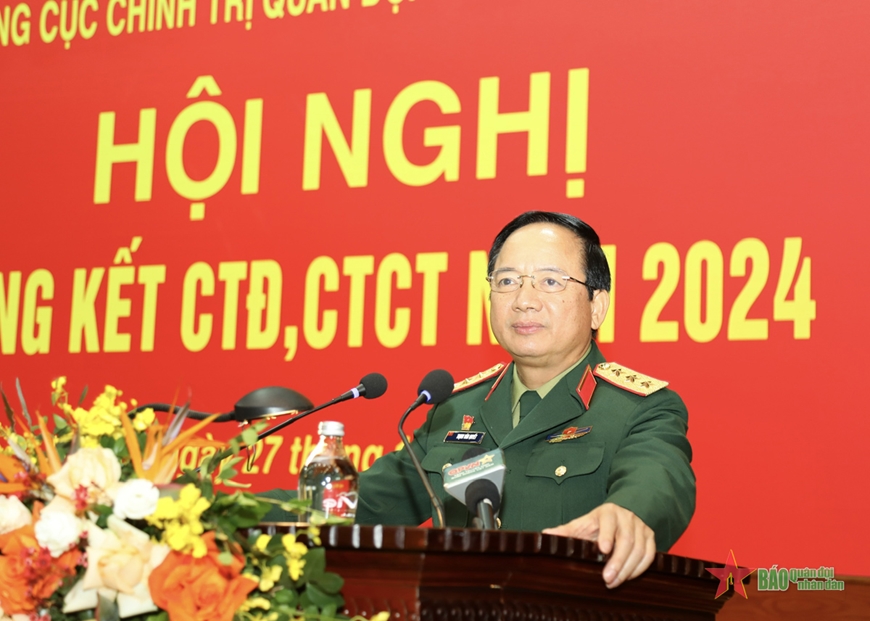 Tổng cục Chính trị Quân đội nhân dân Việt Nam tổng kết công tác Đảng, công tác chính trị năm 2024