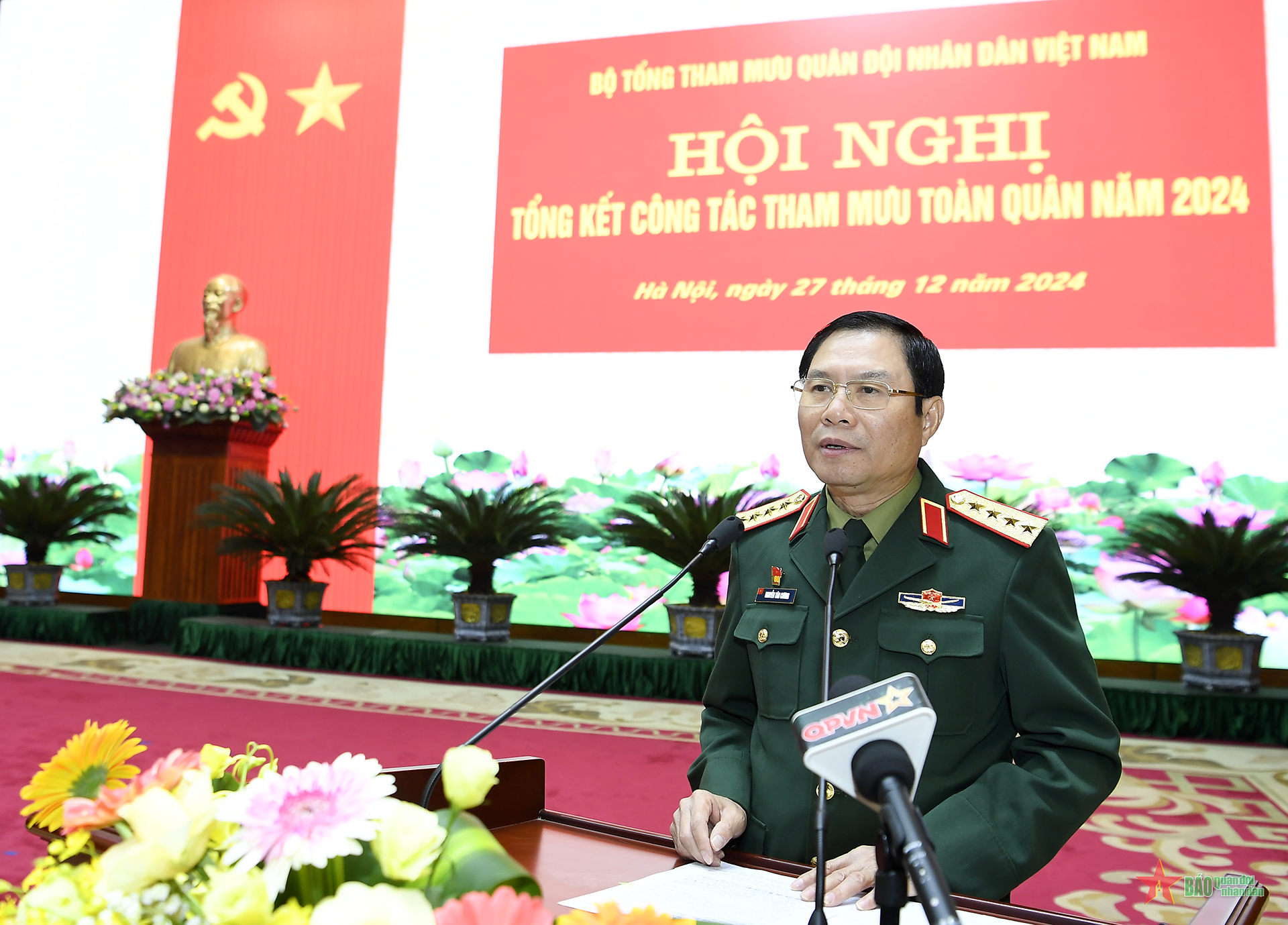 Đại tướng Nguyễn Tân Cương: Toàn quân nâng cao năng lực sẵn sàng chiến đấu, xử lý hiệu quả các tình huống