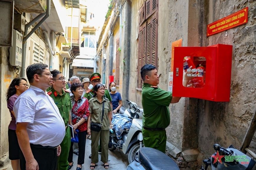 Nâng cao hiệu quả phòng cháy, chữa cháy ngay từ cơ sở
