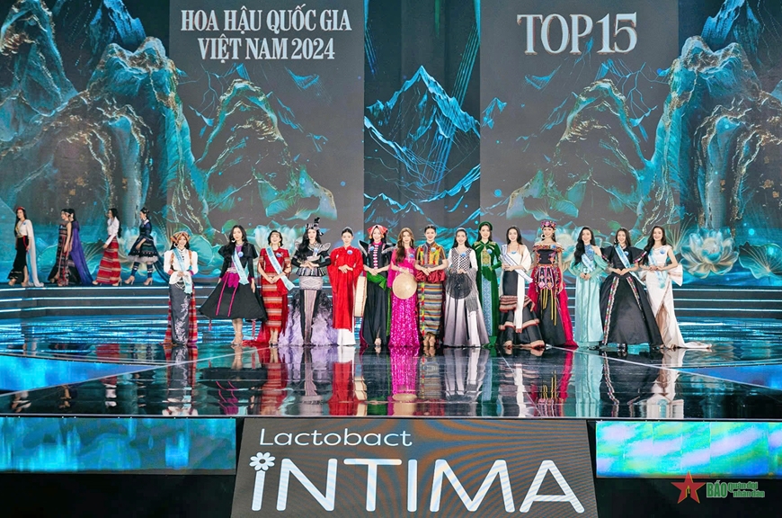 Top 15 Hoa hậu Quốc gia Việt Nam 2024.