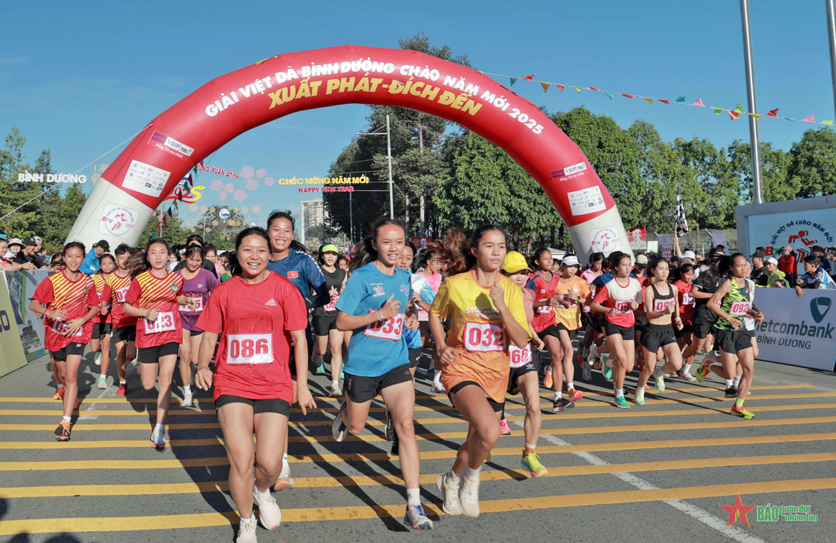 Gần 10.000 vận động viên tham gia Giải việt dã Bình Dương chào năm mới 2025