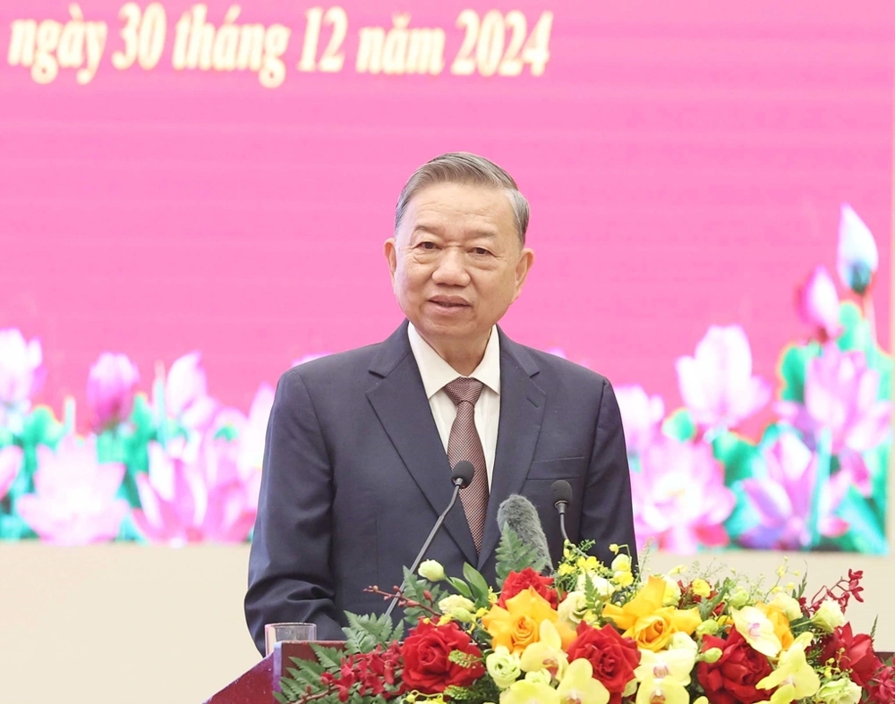 Nhấn vào ảnh để phóng to Tổng Bí thư Tô Lâm trả lời phỏng vấn nhân dịp năm mới Ất Tỵ 2025: Khát vọng vươn mình trong kỷ nguyên mới