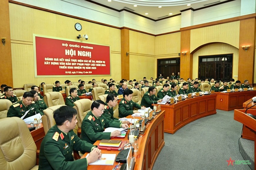 Nâng cao chất lượng, tiến độ công tác xây dựng văn bản quy phạm pháp luật trong Bộ Quốc phòng