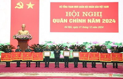 View - 	Đại tướng Nguyễn Tân Cương chủ trì Hội nghị Quân chính
