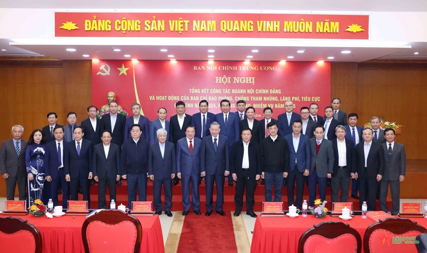 Tổng Bí thư Tô Lâm: Cán bộ ngành Nội chính Đảng phải “chắc - sắc - đắc”