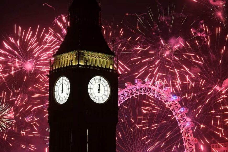 Ảnh: Thế giới tưng bừng đón năm mới 2025