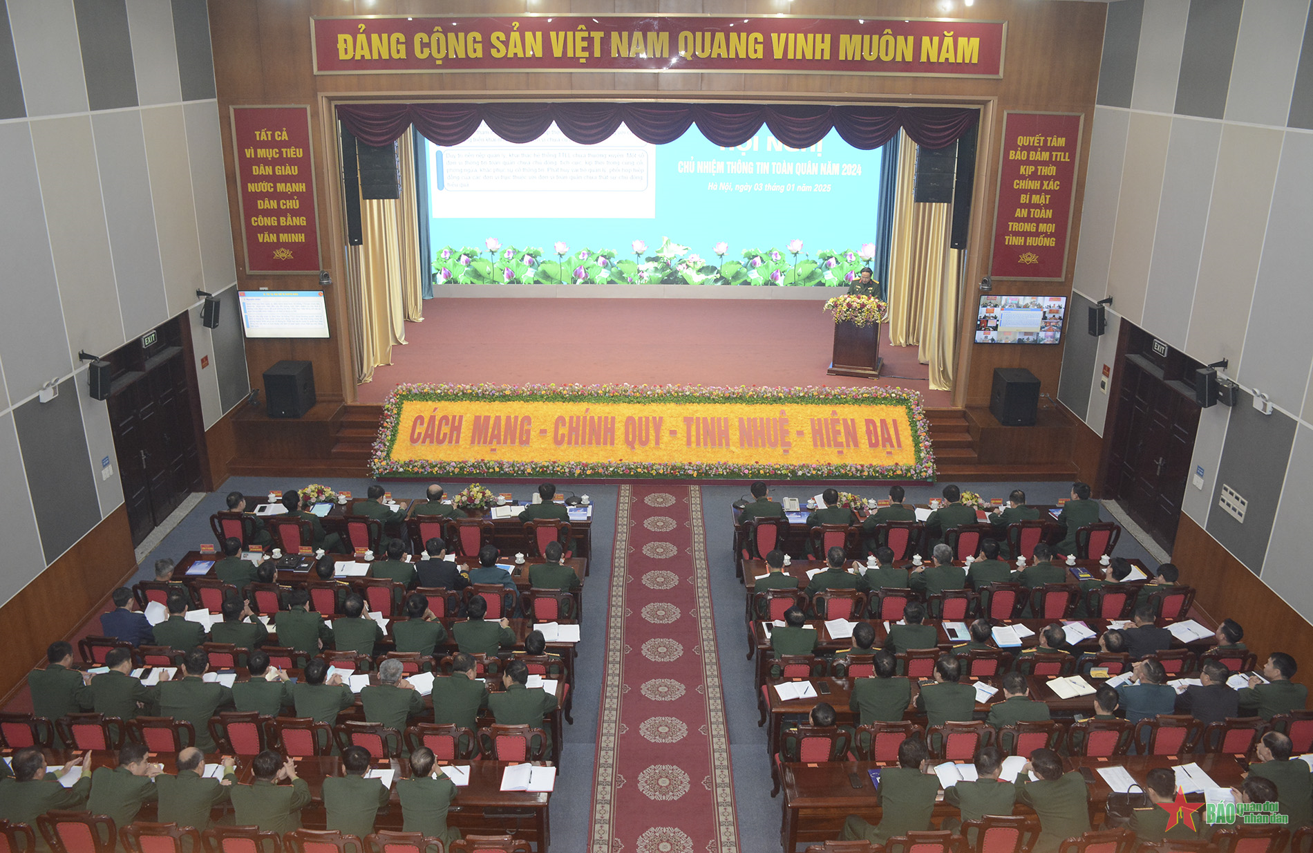 Hội nghị Chủ nhiệm Thông tin toàn quân năm 2024