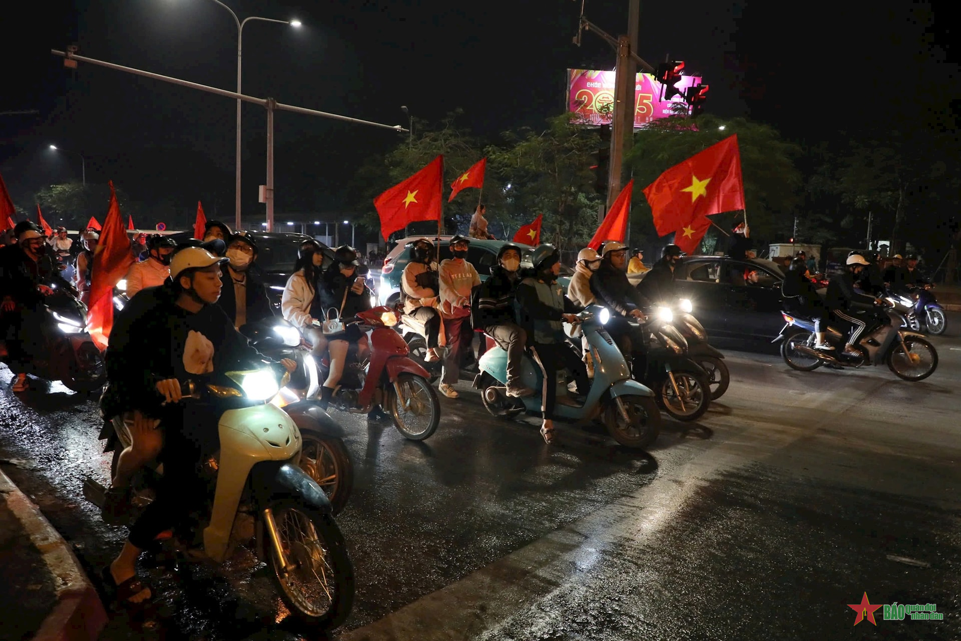 Bảo đảm an toàn trong đêm mừng chiến thắng của đội tuyển Việt Nam