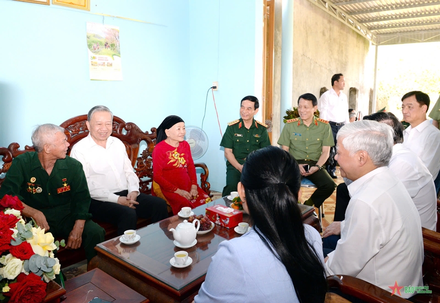 Tổng Bí thư Tô Lâm làm việc với Công an tỉnh Bình Phước