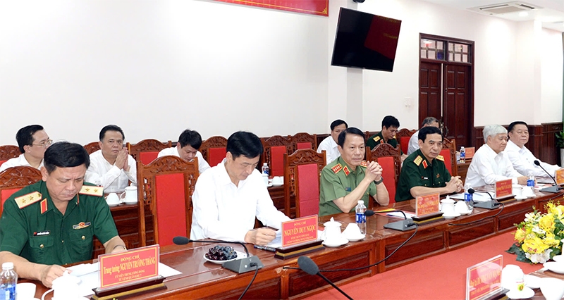 Tổng Bí thư Tô Lâm làm việc với Công an tỉnh Bình Phước