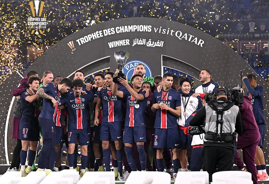 Tin thể thao hôm nay (6-1): PSG vô địch Siêu cúp Pháp, Liverpool và MU chia điểm, tuyển Việt Nam lập nhiều kỷ lục