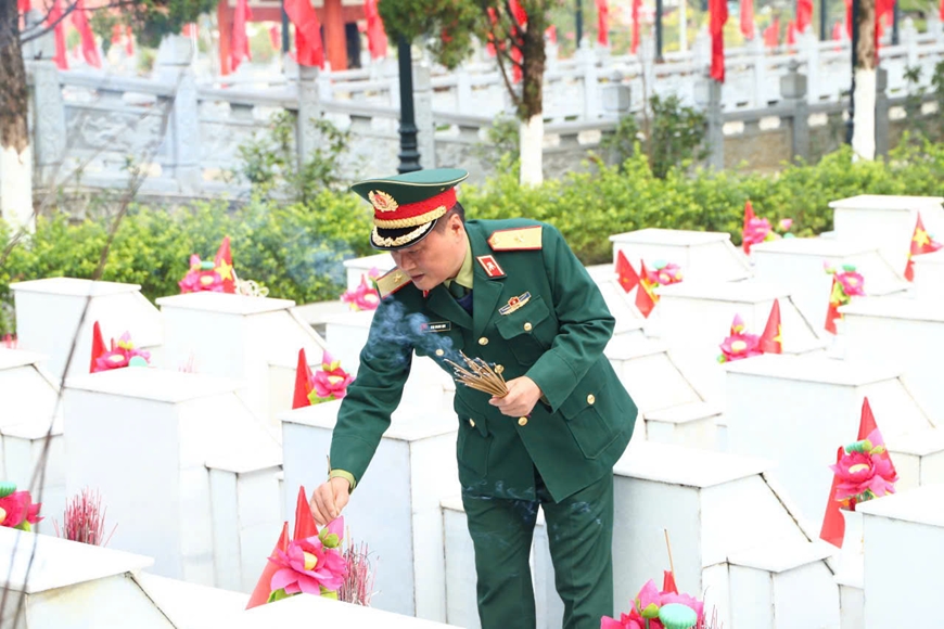 Học viện Kỹ thuật Quân sự về nguồn tri ân tại Hà Giang