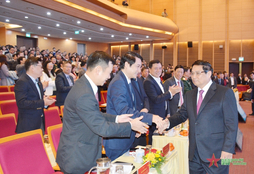 Thủ tướng Phạm Minh Chính dự hội nghị triển khai nhiệm vụ ngành Ngoại giao năm 2025