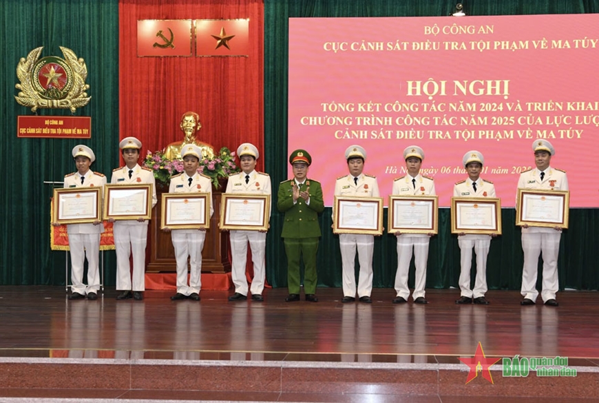 Phá gần 30.000 vụ án về ma túy trong năm 2024