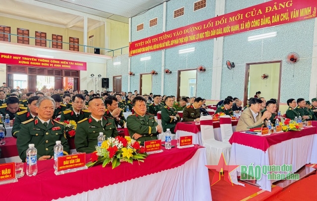 Công bố Quyết định thành lập Lữ đoàn Công binh cầu đường Dự bị động viên 470 (Binh đoàn 12)
