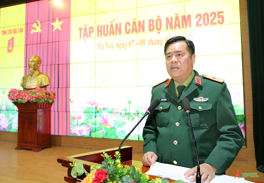 Tổng cục Hậu cần tập huấn cán bộ năm 2025