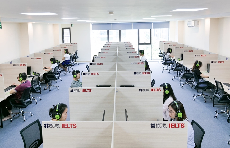 Tất cả kỳ thi IELTS ở Việt Nam sẽ được tổ chức dưới hình thức thi trên máy tính