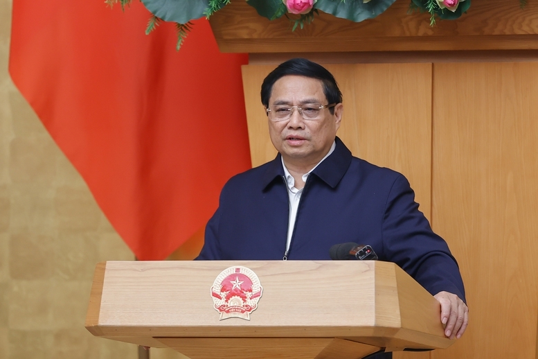 Thủ tướng Phạm Minh Chính chủ trì Phiên họp Chính phủ chuyên đề xây dựng pháp luật tháng 1-2025