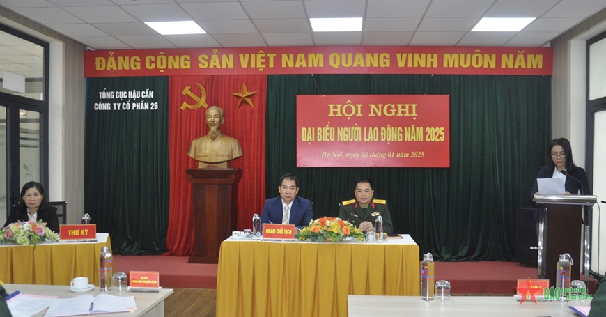 Công ty Cổ phần 26 đạt doanh thu 122,6% so với kế hoạch