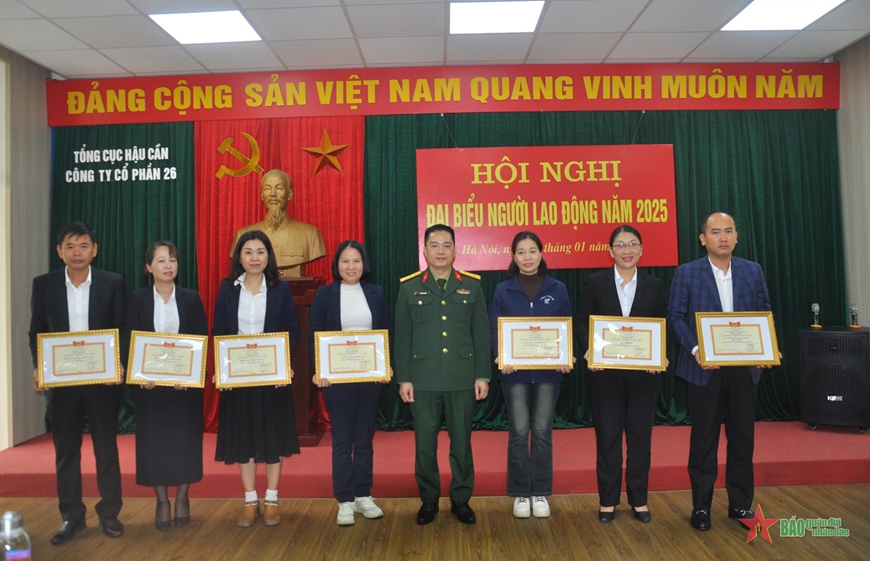 Công ty Cổ phần 26 đạt doanh thu 122,6% so với kế hoạch