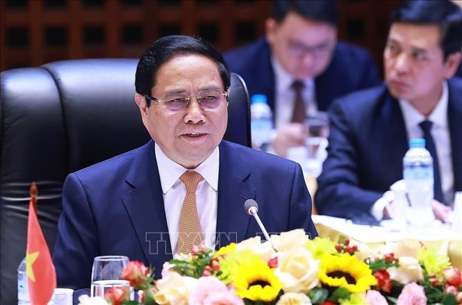 Thủ tướng Phạm Minh Chính và Thủ tướng Lào đồng chủ trì Kỳ họp lần 47 Ủy ban liên Chính phủ Việt Nam - Lào
