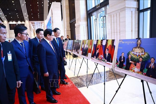 Thủ tướng Phạm Minh Chính và Thủ tướng Lào đồng chủ trì Kỳ họp lần 47 Ủy ban liên Chính phủ Việt Nam - Lào