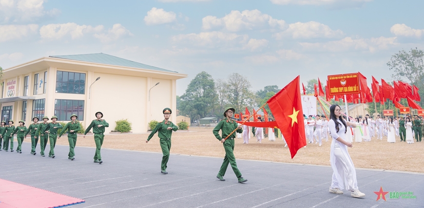 Bắc Ninh: Sôi nổi hội thao giáo dục quốc phòng và an ninh