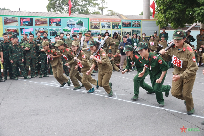 Bắc Ninh: Sôi nổi hội thao giáo dục quốc phòng và an ninh