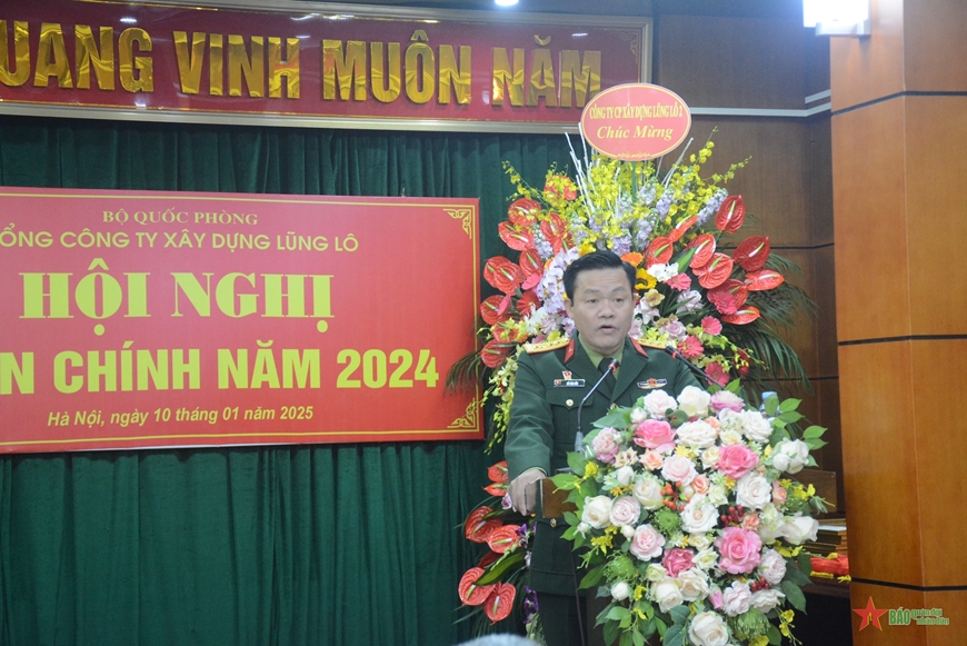 Tổng công ty Xây dựng Lũng Lô tổ chức Hội nghị Quân chính năm 2024