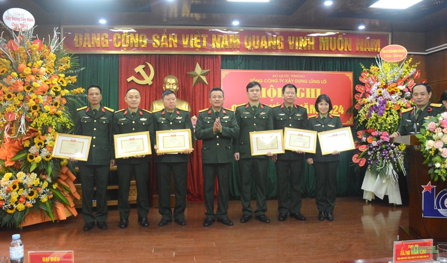 Tổng công ty Xây dựng Lũng Lô tổ chức Hội nghị Quân chính năm 2024