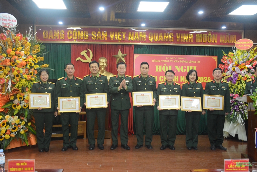 Tổng công ty Xây dựng Lũng Lô tổ chức Hội nghị Quân chính năm 2024