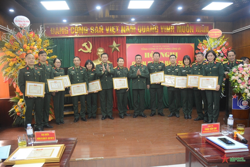Tổng công ty Xây dựng Lũng Lô tổ chức Hội nghị Quân chính năm 2024