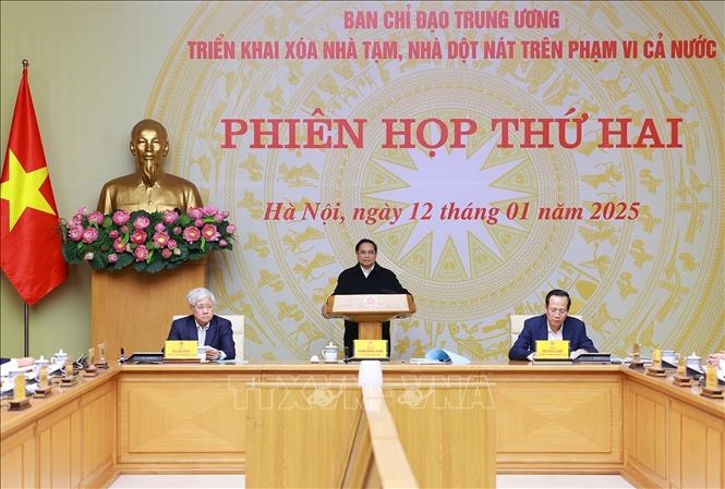 Thủ tướng Phạm Minh Chính: Xóa nhà tạm, nhà dột nát phải có tinh thần, trách nhiệm cao, bằng cả trái tim, khối óc