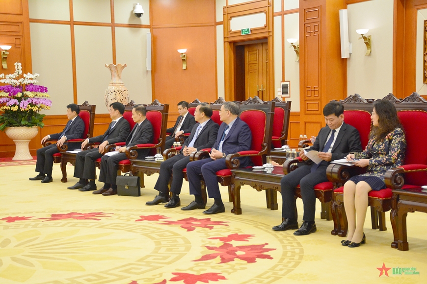 Tổng Bí thư Tô Lâm tiếp Phó thủ tướng Chính phủ, Bộ trưởng Bộ Công an Lào
