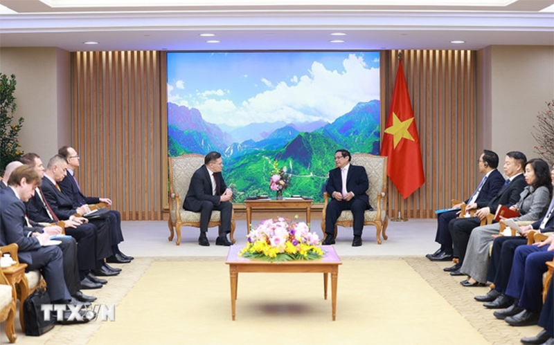 Thủ tướng Phạm Minh Chính tiếp Tổng giám đốc Tập đoàn Rosatom, Liên bang Nga
