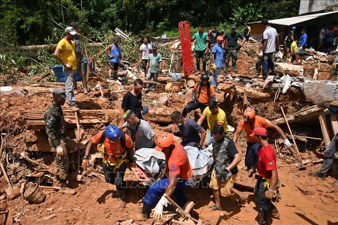 Lở đất tại Brazil, nhiều người thiệt mạng