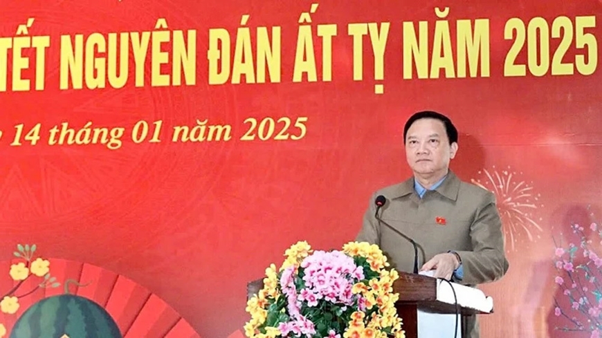 Phó chủ tịch Quốc hội Nguyễn Khắc Định thăm, chúc Tết tại Ninh Bình
